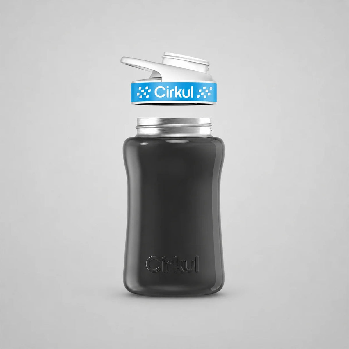 12oz. Stainless Steel Bottle & Comfort Grip Lid - US 9925