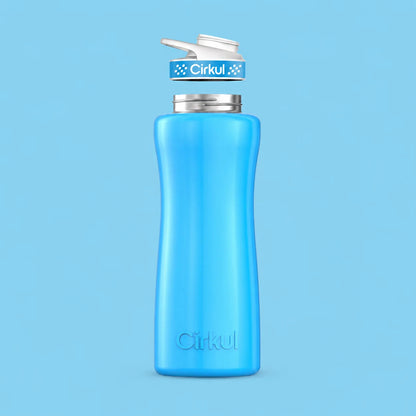 32oz. Stainless Steel Bottle & Comfort Grip Lid - US 9449