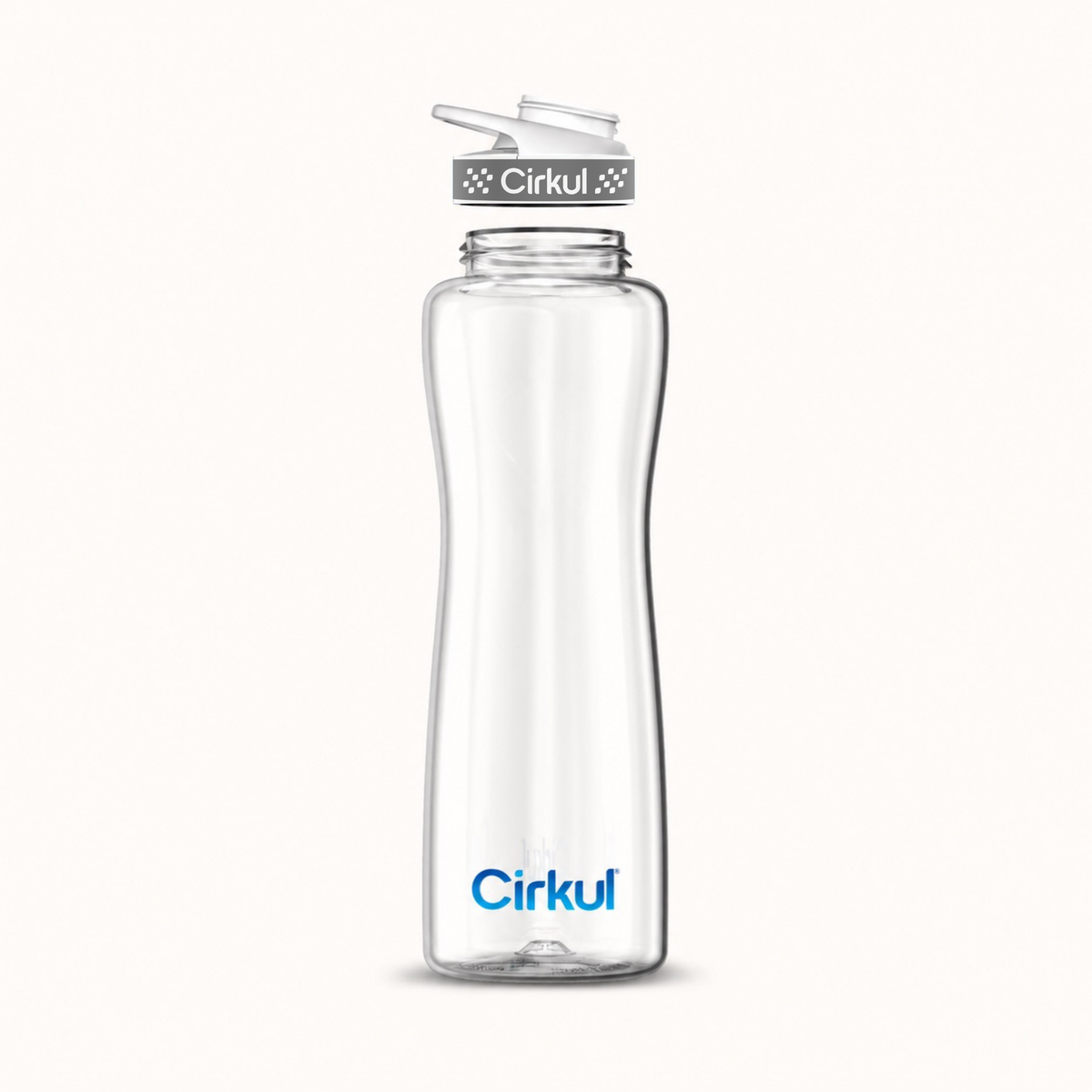 42oz. Plastic Bottle & Comfort Grip Lid - US 5963