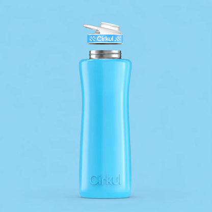 42oz. Stainless Steel Bottle & Comfort Grip Lid - US 9736