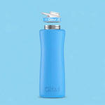 42oz. Stainless Steel Bottle & Comfort Grip Lid - US 6067