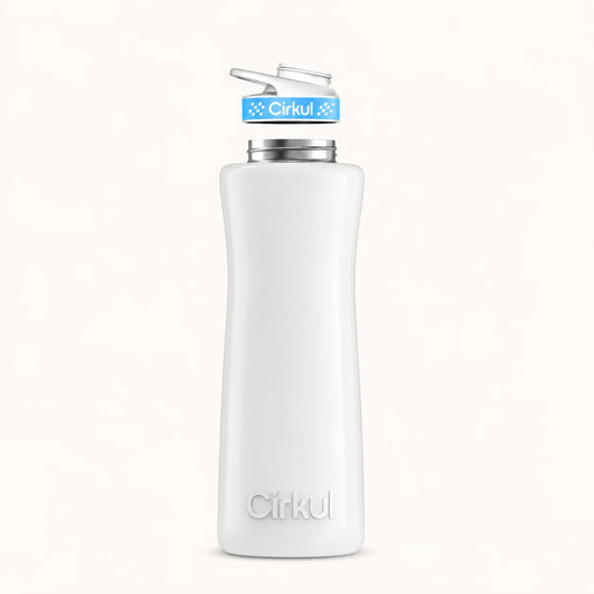 42oz. Stainless Steel Bottle & Comfort Grip Lid - US 7819