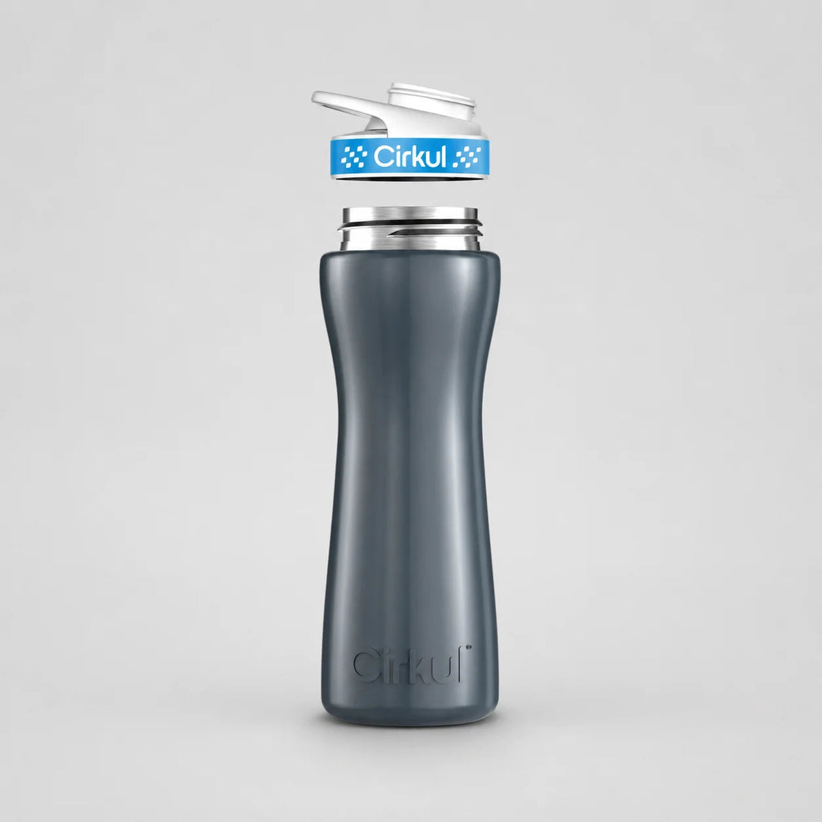 22oz. Stainless Steel Bottle & Comfort Grip Lid - US 0038