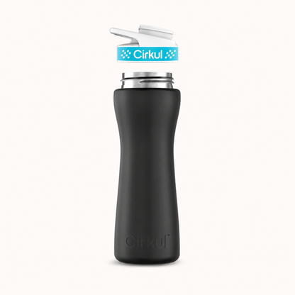 22oz. Stainless Steel Bottle & Comfort Grip Lid - US 8732