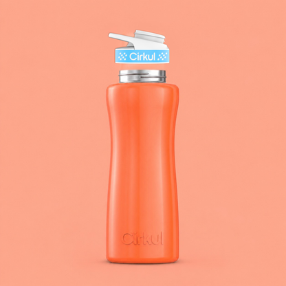 32oz. Stainless Steel Bottle & Comfort Grip Lid - US 5997