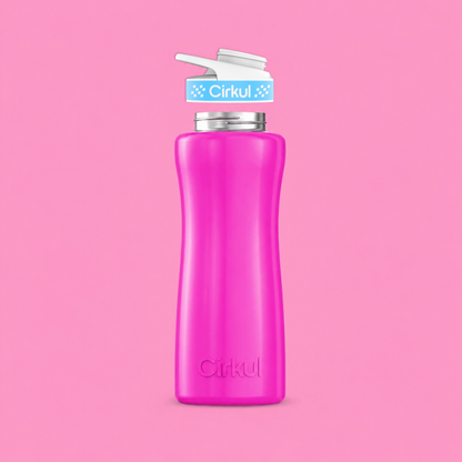 32oz. Stainless Steel Bottle & Comfort Grip Lid - US 3259