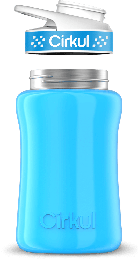 Custom 12oz. Stainless Steel Bottle & Comfort Grip Lid - US 4950
