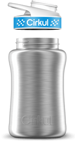 Custom 12oz. Stainless Steel Bottle & Comfort Grip Lid - US 1602