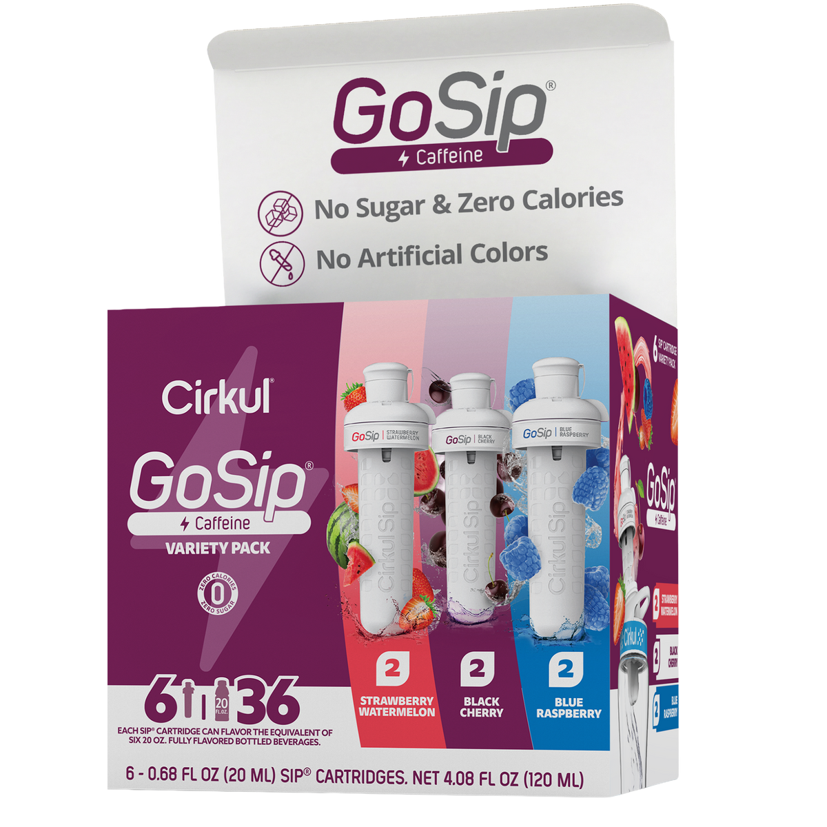 GoSip® 6-Pack Variety Pack - US 0800