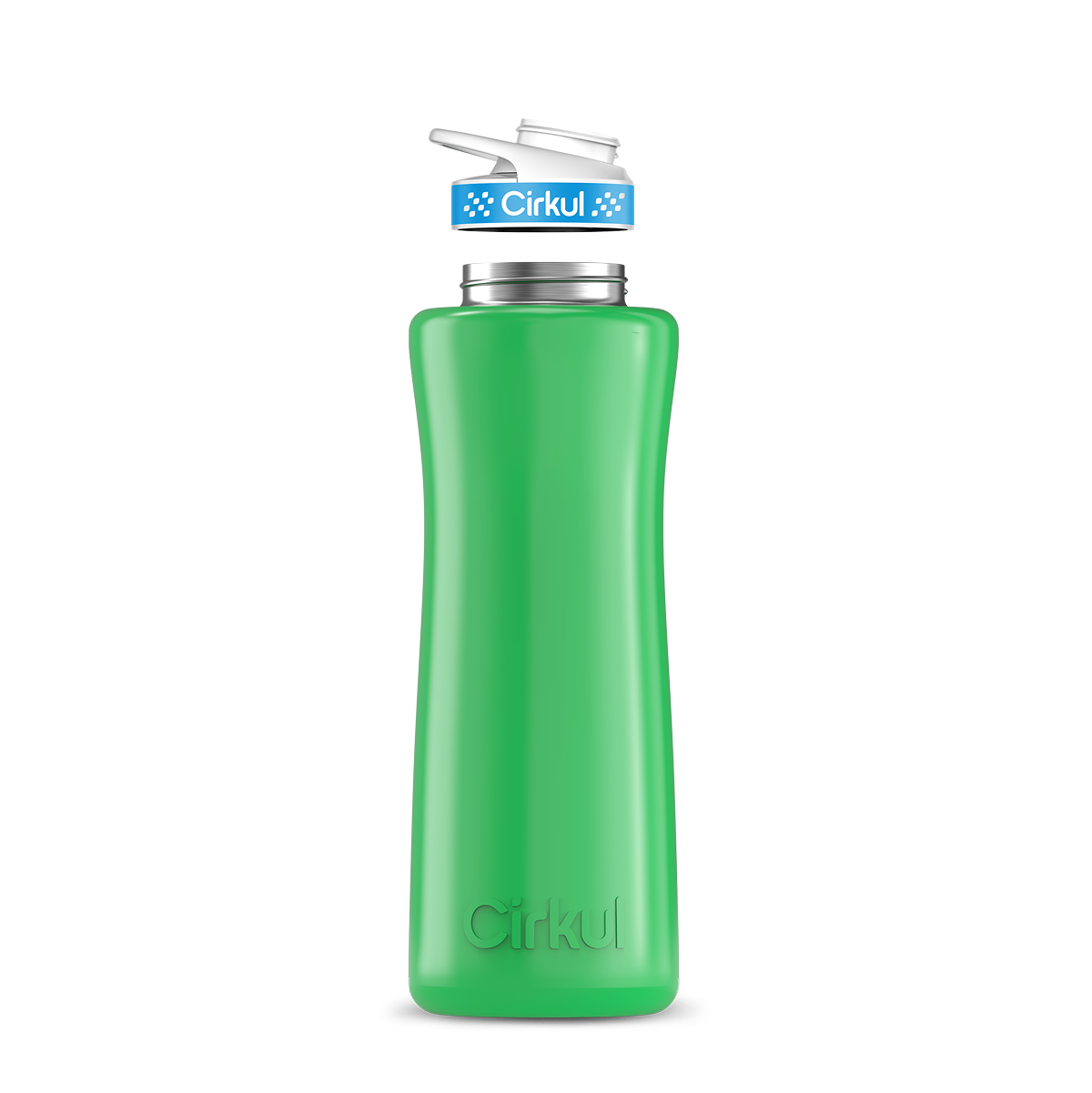 42oz. Stainless Steel Bottle & Comfort Grip Lid - US 3275