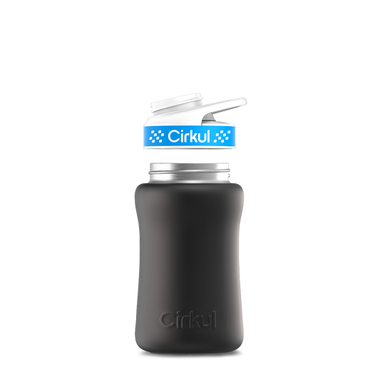 12oz. Stainless Steel Bottle & Comfort Grip Lid - US 6867