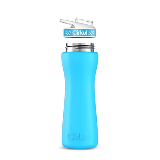 Custom 22oz. Stainless Steel Bottle & Comfort Grip Lid - US 7798