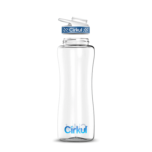 Custom 32oz. Plastic Bottle & Comfort Grip Lid - US 1105