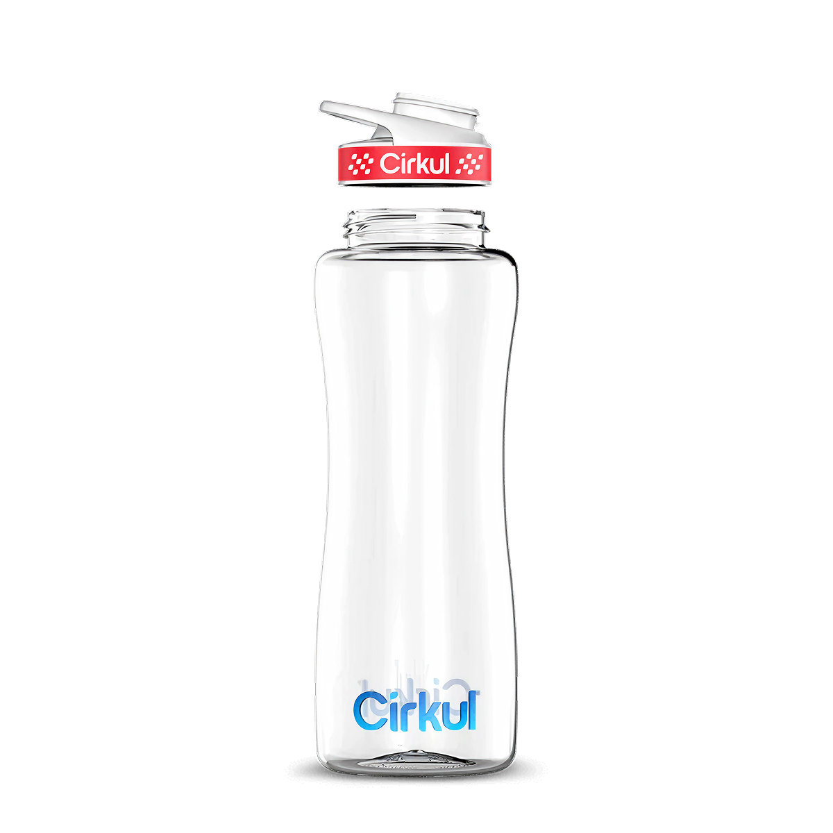 Custom 32oz. Plastic Bottle & Comfort Grip Lid - US 7363