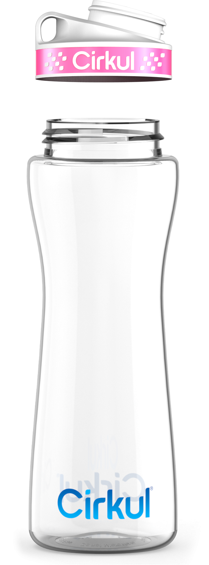 Custom 22oz. Plastic Bottle & Comfort Grip Lid - US 5338